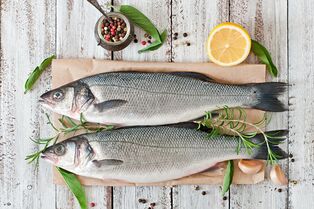 Menú de pescado en la dieta mediterránea