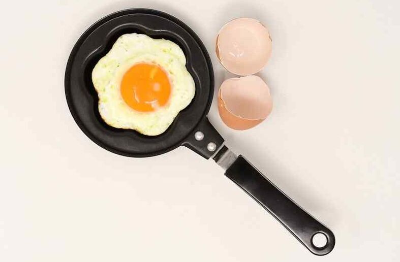 huevos revueltos para una dieta con carbohidratos