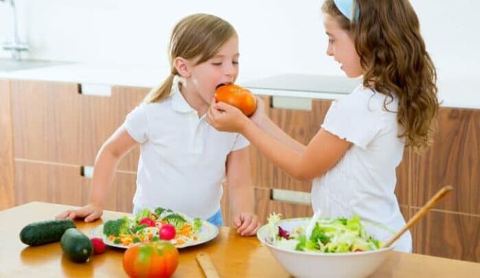 niños con una dieta sin gluten