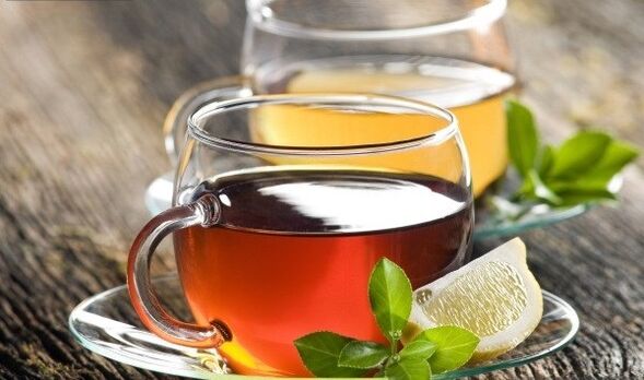 té de limón para bajar de peso