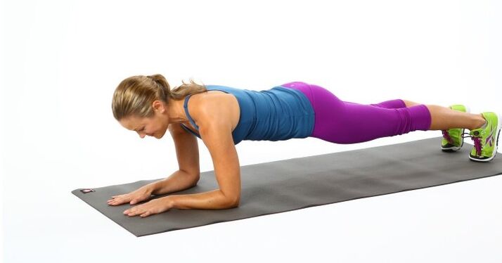 ejercicio de plancha para bajar de peso foto 1