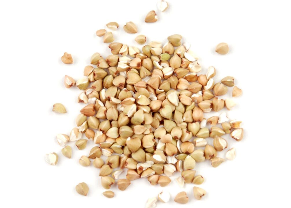 Para una monodieta, es recomendable utilizar el trigo sarraceno verde más saludable. 
