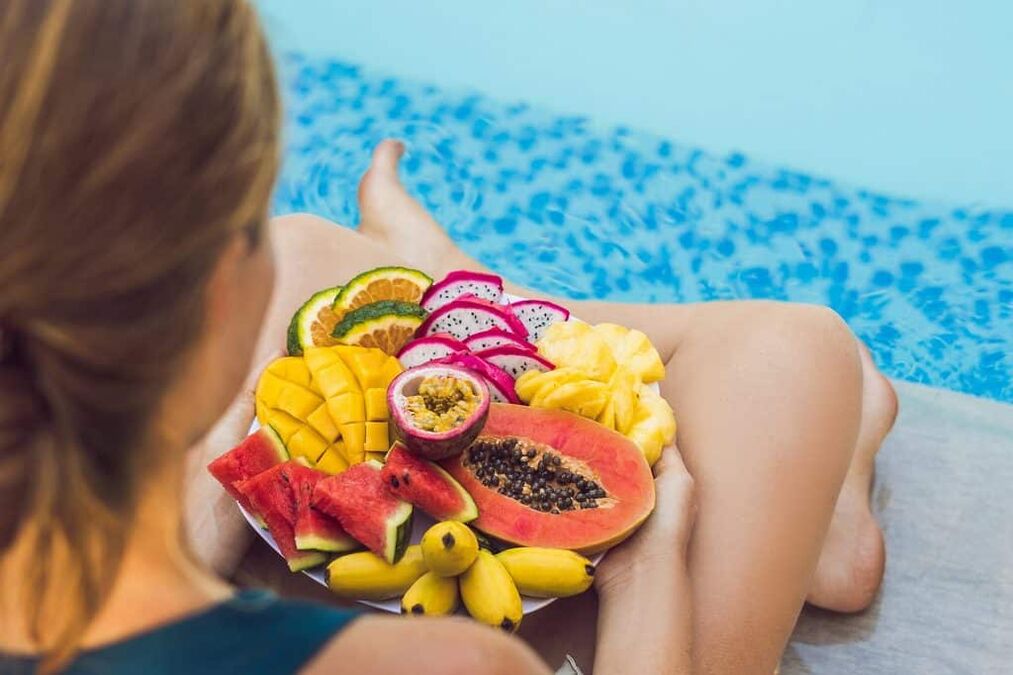 Si no te sientes bien durante una dieta, debes comer frutas. 